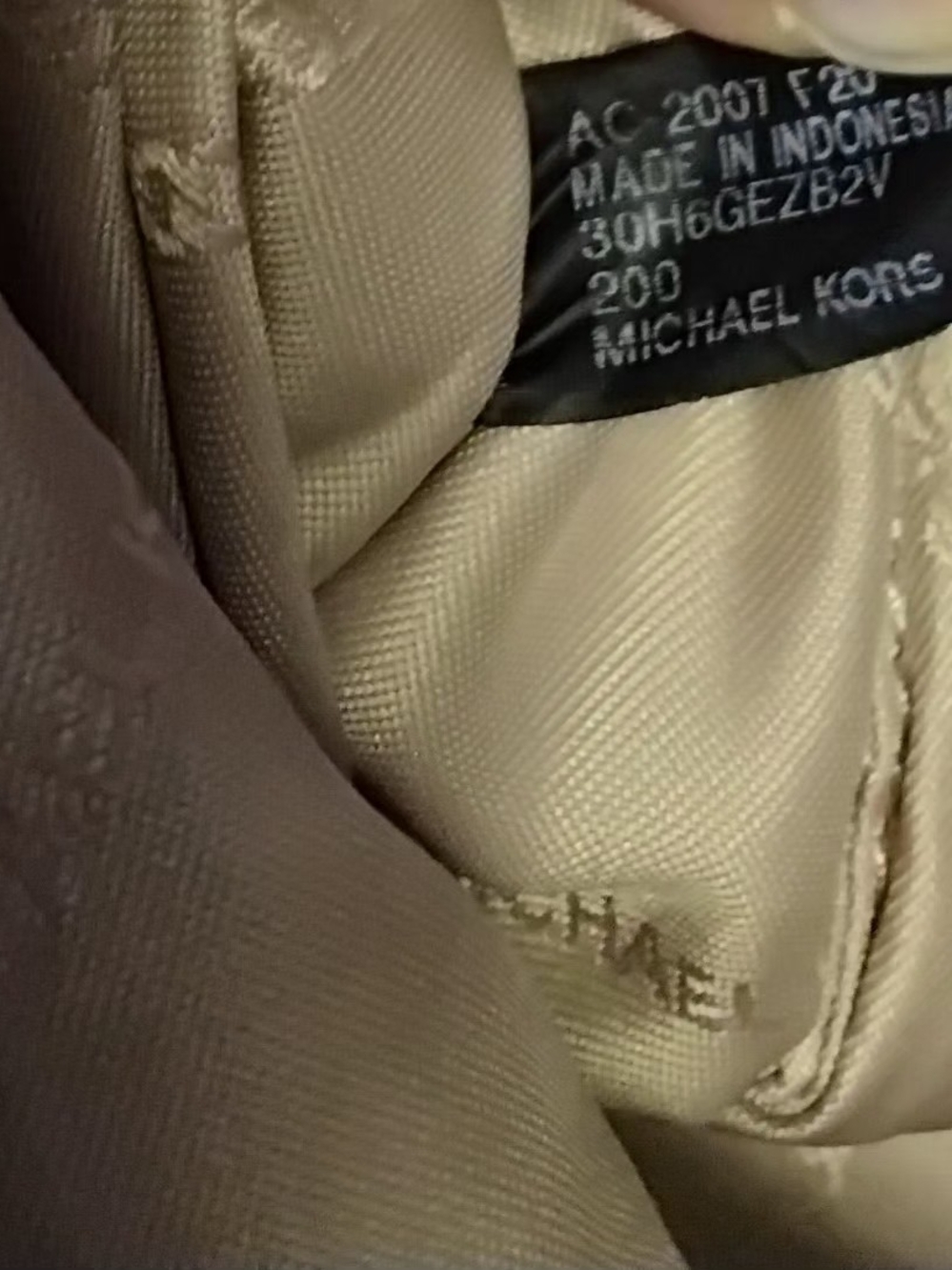 Michael Kors Rhea Slim Logo Backpack, Brown - Picture 11 of 12
